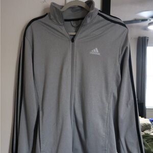 Adidas Men's Gray Jacket